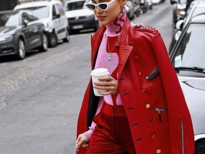 VERMELHO É A MAIOR TENDÊNCIA DO STREET&nbsp;STYLE.